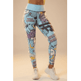 thumbnail image 4 of Women’s High Fashion Printed Leggings, Moisture Wicking Activewear, 4 of 7