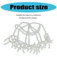 thumbnail image 5 of Yokua Elegant Pearls Chain Hair Jewelry Bride Headpieces for Wedding Jewelry, 5 of 8