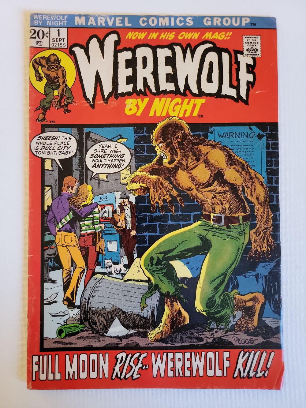Cover of Werewolf by Night #1