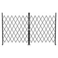 thumbnail image 1 of Kojooin Porte de Sécurité Pliante Simple, Portail Accordéon en Acier avec Roue Roulante à 360° pour Cour, Garage, Jardin, 1 of 8