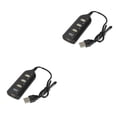 thumbnail image 2 of Methold Hot 4 puertos USB 2.0 HUB Adaptador de expansión de enchufe con cable Concentrador de carga Computadora portátil Accesorio Type1 NO1, 2 of 6