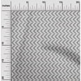 thumbnail image 1 of oneOone Cotton Poplin Fabric Chevron Ikat Printed Craft Fabric BTY 56 Inch Wide, 1 of 4