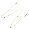 thumbnail image 1 of Eyeglass Chain, Fashionable Decorations Face Cover Chain Golden Mouth Muffle  For Party, 1 of 8