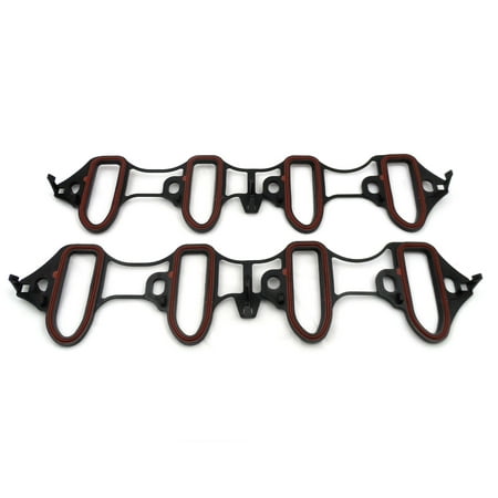 Sierra Intake Manifold Gasket - (2) NEW OEM 89017589 INTAKE MANIFOLD GASKET SET 4.8L 5.3L 6.0L CHEVY GMC HUMMER
