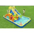 thumbnail image 2 of Bestway H2OGO! AquaRace Kids Inflatable Outdoor Water Park with Air Blower, 2 of 11