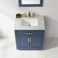 thumbnail image 3 of Ivy 30" Marble Countertop Single Vanity w/Mirror Royal Blue, 3 of 8
