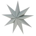 thumbnail image 1 of 3D Estrella Colgando Linterna Del árbol de Navidad en hogar Decoración Del Partido Accesorios de Bricolaje gris, 1 of 6