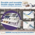 thumbnail image 7 of AGALI Vacuum Storage Bags 30 Pack Space Saver for Comforters, Blankets, Clothes, Travel Compression, Airtight, Reusable, 7 of 7
