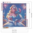 thumbnail image 2 of 5D DIY taladro redondo completo pintura de diamante kit de dibujos animados decoración del hogar arte artesanía40x40cm, 2 of 9