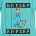 thumbnail image 3 of Toy Story 4 - Type Block Bo Peep - Toddler & Youth Girls Short Sleeve Graphic T-Shirt, 3 of 5