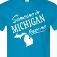 thumbnail image 4 of Inktastic Someone in Michigan Loves Me T-Shirt, 4 of 5