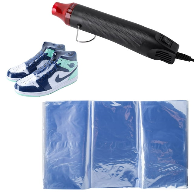 Kit de bolsas retráctiles Yolopark para zapatos, 50 unidades, con pistola de calor