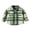 Green and Beige, variant on Aunavey Toddler Baby Boys Girls Flannel Plaid Jacket Lapel Button Down Pocketed Shirts Coats Shacket