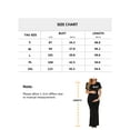 thumbnail image 4 of Women's Short Sleeve Maternity Dresses Clothes Split Pregnancy Maxi Dresses, 4 of 4