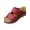 Red, variant on Women's Orthopedic Slide Sandals, Adjustable Strap Arch Support Wide Width Non Slip Wedge Walking Sandals for All Day Standing