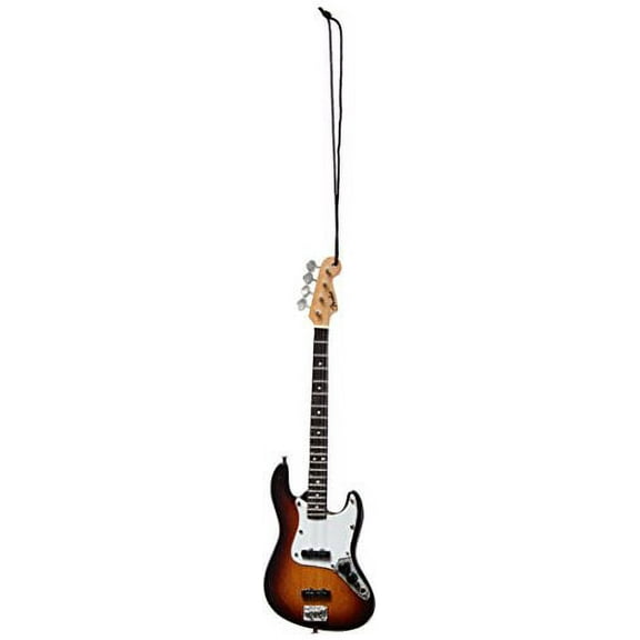 AXE HEAVEN HOLIDAY ORNAMENT FENDER 6 JAZZ BASS SUNBURST