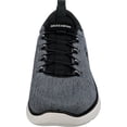 thumbnail image 3 of Mocasines Louvin de Shoes Skechers Summits para hombre, color blanco y negro, 3 of 6
