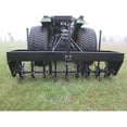 thumbnail image 2 of Field Tuff 60" 3-Point Plug Aerator, Heavy-Duty Steel, Cat 0 & 1 Tractors, Black, 2 of 7