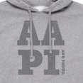 thumbnail image 2 of Instant Message - AAPI And Proud - Men's Pullover Hooded Fleece Sweatshirt, 2 of 6