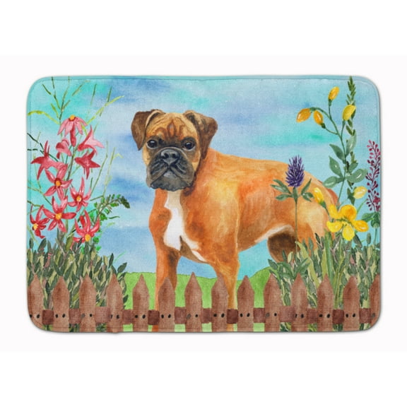German Boxer Spring Machine Washable Memory Foam Mat