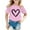 Pink, variant on Short Sleeve Shirts for Girls 5-6 Years Short Sleeve T-Shirt Holidays Tops Fashion Wearing Clothes School Clothes for Girls Black