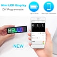 thumbnail image 2 of Luminous LED Badge Adjustable Brightness APP Bluetooth Display Luminous Badge Resolution 12 * 48, 2 of 7