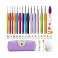 thumbnail image 4 of maskred Crochet Hook Set Knitting Sewing Tools DIY Beginners Gift Type3 5PCS, 4 of 6