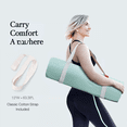 thumbnail image 5 of Extra Thick 12mm Non-Slip Exercise Mat for Yoga Pilates and Floor Workouts with 3D Surface Cushioning Green, 5 of 6