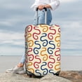 thumbnail image 4 of Wukai Snake Elastic Luggage Cover: Personalized Protection for Your Suitcase - Fits 19~29-inch, Washable & Durable Travel Companion-Medium, 4 of 8