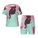 thumbnail image 1 of Balery Cats On Broomstick Conjunto de Pijama Infantil de Manga Corta con Estampado – Ropa de Dormir de Algodón Suave-Small, 1 of 6