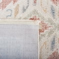 thumbnail image 6 of SAFAVIEH Blair Lailee Traditional Machine Washable Area Rug, 6'7" x 6'7" Round, Rose/Blue, 6 of 8