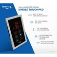 thumbnail image 5 of SteamSpa  Indulgence 9kw Touch Pad Steam Generator Package in Chrome, 5 of 5