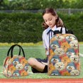 thumbnail image 6 of ALAZA Backpack Set Doodle Cute Dog Face Elementary School Bags Student BookBag with Lunch Bag, 6 of 6