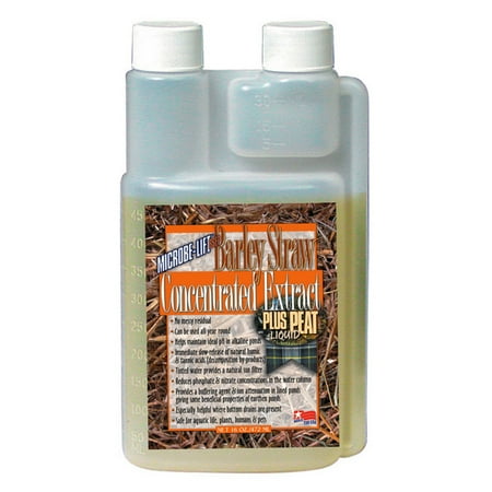 - Microbe Lift BSEP16 16 Oz Barley Straw Concentrate Plus Peat Extract Concentr