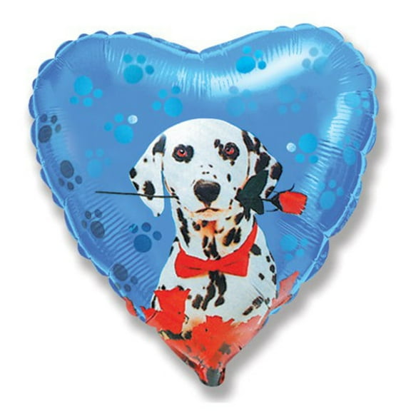 18 inch Dalmatian Foil Mylar Balloon - Party Supplies Decorations