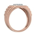 thumbnail image 2 of 1/2 Carat Men's Diamond Wedding Band Ring in 14K Rose Gold (Ring Size 5.25) (I1-I2 Clarity), 2 of 4