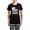 With Checker Pant, variant on - Eat Sleep Dance Repeat Women's Dark Pajamas - Women's Short Sleeve Print T-Shirt and Pants Dark Cotton Pajama Set