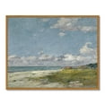 thumbnail image 4 of Drsoum Vintage Landscape Seascape Canvas Wall Art 11x14in Natural Framed Seaside Coastal Scenery Classic Hallway Kitchen Office Decor, 4 of 6