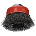 thumbnail image 2 of Forney Crimped Cup Brush, 2-3/4 Inch x .014 Inch x 5/8 Inch-11 Arbor, 2 of 3