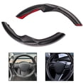 thumbnail image 5 of Steering Wheel Cover Carbon Fiber Anti-skid Leather Steering Wheel Decoration For Tesla Model 3 Y Car Interior Accessories, 5 of 5