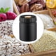thumbnail image 5 of Contenedor hermético para almacenar alimentos, recipiente sellado con tapa a presión, multiusos, al vacío Negro, 5 of 8