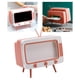 thumbnail image 5 of Soporte de caja de pañuelos, dispensador de caja de soporte de servilleta rectangular con soporte para teléfono para decoración de coche de oficina en , Rosado Opción 1 rosa BLESIY Sostenedor del tejido, 5 of 8