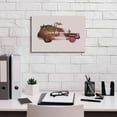 thumbnail image 3 of Epic Graffiti 'Drive Me Back Home No. 2' by Robert Farkas, Giclee Canvas Wall Art, 18"x12", 3 of 8