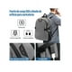 thumbnail image 2 of Mochila Antirrobo Nanwei con Puerto de Carga USB y de Auriculares 15.6 Pulgadas Impermeable, 2 of 3