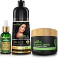 thumbnail image 1 of Herbishh Set para despues de la coloración-Alisado, Brillo y Protección para Hombres y Mujeres (Negro), 1 of 5