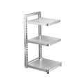thumbnail image 3 of Pot Pan Rack Organizador de cocina Organizador de espacio de ahorro de espacio de estante ajustable Pots y organizador de sartenes para encimera en el 3 niveles, 3 of 8