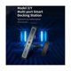 thumbnail image 1 of Switch Led Light Usb Hub For 2021 2022 2023 Tesla Model Y 3, Docking Stations Center Console Smart Sensor B, 1 of 1
