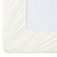 thumbnail image 5 of Sábana bajera ajustable Sweet Home Collection Twin Ivory de microfibra, 5 of 5