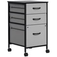 thumbnail image 1 of Vinsetto File Cabinet with Fabric Drawers and Hanging Bars for Letter Size, 1 of 10