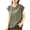 Green, variant on Women's Shoulder-Seam Short Sleeve Round Neck Pullover Top - Lightweight Nylon Spandex Blend Casual Shirt for Everyday Comfort & Relaxed Wear